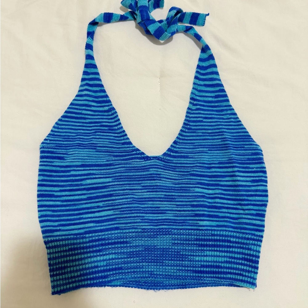 SHEIN Knit Halter Top